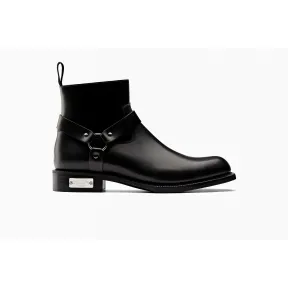 迪奥/Dior 黑色小牛皮短靴 3BO205XHU H900