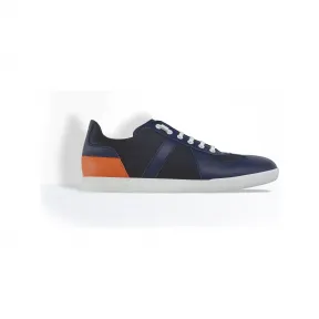 迪奥/Dior 蓝色和橙色皮革跑鞋 3SN001XBF_H562