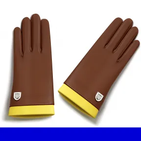 迪奥/Dior Diorama米色皮革手套 61GLO752A502 C130