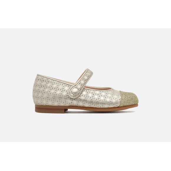 迪奥/Dior 小羊皮亮片芭蕾舞鞋  6ABS35SHOB Y296