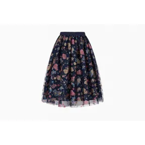 迪奥/Dior 海蓝色亮片珠罗纱长裙 8HBM11SKTB Y86H