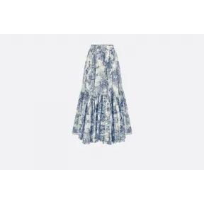 迪奥/Dior 印花纯棉帆布短裙  911J29A3802X 0812