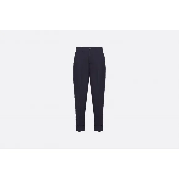 迪奥/Dior 纯棉斜纹长裤 923C126A4120 C585