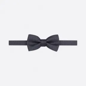 迪奥/Dior 蓝色桑蚕丝异形千鸟格纹提花领结 93N1020A0149-C588