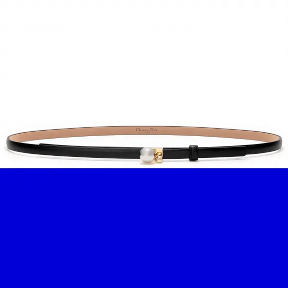 迪奥/Dior  dior tribale 黑色铬鞣小牛皮皮带 B0061PBOP M900