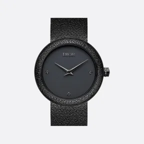 迪奥/Dior La D de Dior 腕表 直径 34 MM，黑色哑光钢质 CD04311X1208