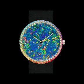 迪奥/Dior La D de Dior Opal 腕表 直径 38 MM，黄色 18K 金、钻石和石饰，自动上链机芯 CD04355X1163