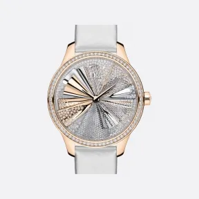 迪奥/Dior Dior Grand Soir Plissé Précieux 腕表 直径 36 MM，Elite 自动上链机芯 CD13357X1001