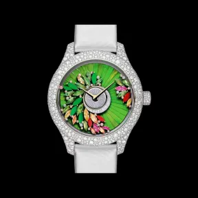 迪奥/Dior Dior Grand Bal Pièce Unique Parure Tropicale N°3 腕表 直径 36 MM，白色 18K 金、钻石和石饰，自动上链机芯 CD153B6X1019