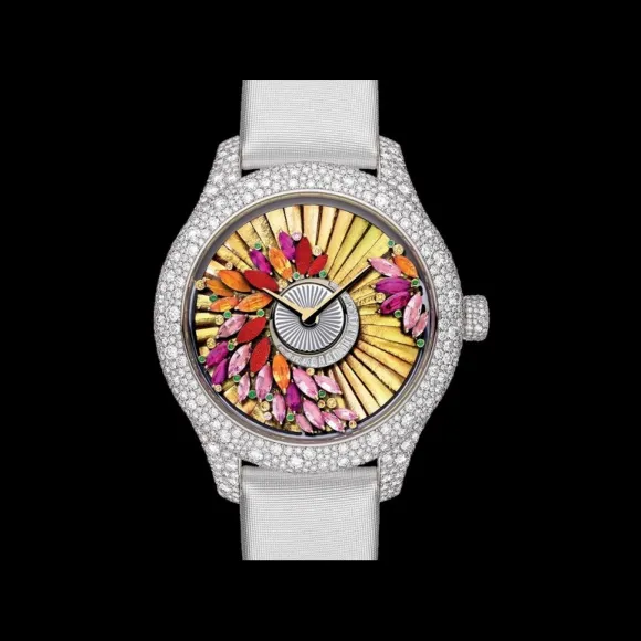 迪奥/Dior Dior Grand Bal Pièce Unique Parure Tropicale N°4 腕表 直径 36 MM，Dior Inversé 11 1/2自动上链机芯 CD153B6X1020