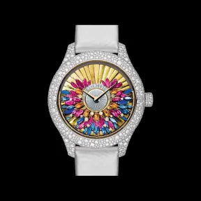 迪奥/Dior Dior Grand Bal Unique Jewelry Tropicale N°7 腕表 直径 36 MM，Dior Inversé 11 1/2自动上链机芯 CD153B6X1023