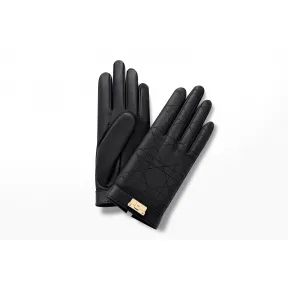 迪奥/Dior  diorling 黑色小羊皮短手套 G0142OLMC M900