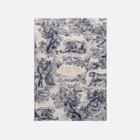 迪奥/Dior 笔记本 蓝色茹伊印花 HYA02CTJ1U_C500_TU