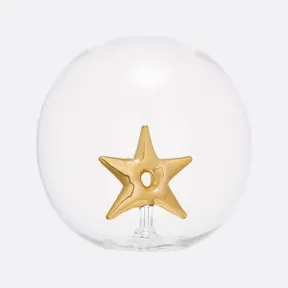 迪奥/Dior 玻璃装饰球 白色和金色Mythology Star图案 HYC06BST1U_C190_TU