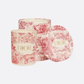 迪奥/Dior 绣球花香氛蜡烛 覆盆子色茹伊印花 HYF01TDJ3U_C300_TU
