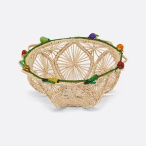 迪奥/Dior Tutti Frutti 圆形篮子 米色新款 HYI01CPF0U_C970_TU