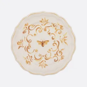 迪奥/Dior 甜品碟 白色和金色饰面小蜜蜂标识 HYJ01ABE2U_C200_TU