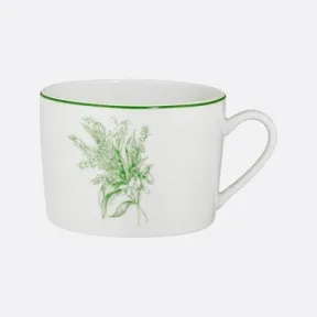 迪奥/Dior 茶杯 迪奥铃兰系列绿色图案 HYJ02TTL0U_C600_TU