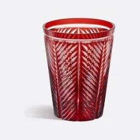 迪奥/Dior 杯子 红色人字斜纹图案 HYK01CHV0U_C300_TU