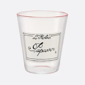 迪奥/Dior 玻璃杯 La Colle Noire，罂粟花 HYK01VHC0U_C300_TU