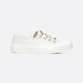 迪奥/Dior 白色帆布低帮跑鞋系列 KCK177CVA-S06W