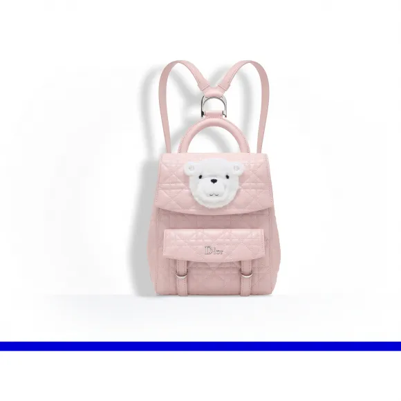 迪奥/Dior Stardust粉色皮革背包 M1505PLCH M973