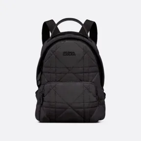 迪奥/Dior 儿童迷你 Rider 双肩背包 黑色科技帆布藤格纹 M1524SNHQ_M911_TU