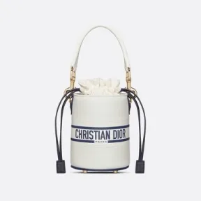 迪奥/Dior 超迷你 Dior Vibe 桶包 白色牛皮革 S6250OSGQ_M933_TU