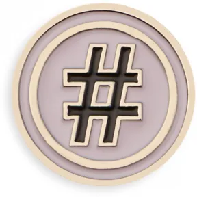 迪奥/Dior Hashtag lucky badge幸运徽章 S9038OECD M912