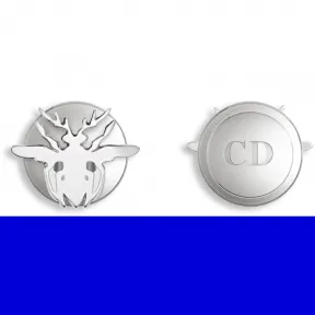 迪奥/Dior 镀铑纯银蜜蜂饰针 V0171HOMST D990