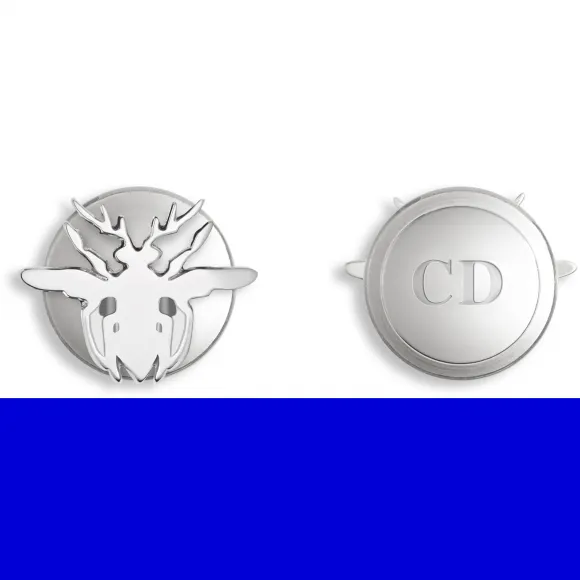 迪奥/Dior 镀铑纯银蜜蜂饰针 V0171HOMST D990