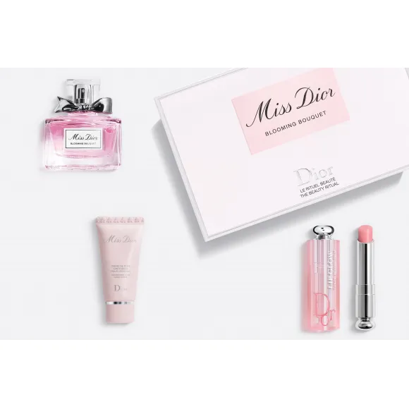 迪奥/Dior 迪奥小姐花漾女士淡香水情人节礼盒：香氛彩妆限量版礼盒 C400100244