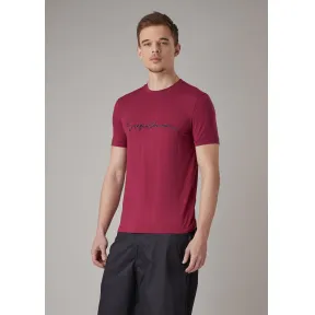 乔治阿玛尼/Giorgio Armani 平纹布 T 恤，饰以拉菲树纱制成的 Cornely 刺绣  12306253qm