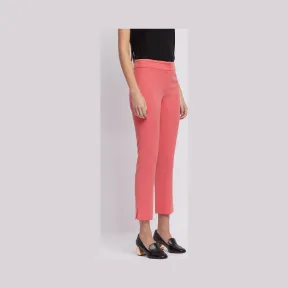 安普里奥·阿玛尼/Emporio Armani 踝部裤脚开衩涤纶九分裤 13294168ov