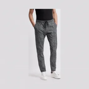 安普里奥·阿玛尼/Emporio Armani 花呢印花泡泡纱慢跑裤 13321615lf