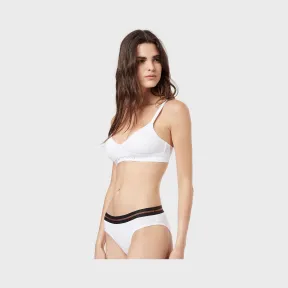 安普里奥·阿玛尼/Emporio Armani 饰标识三角文胸 48223226oh