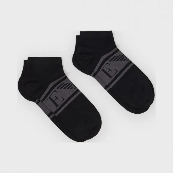 安普里奥·阿玛尼/Emporio Armani 带交织字母纹标识训练袜两双装
 46669473sh