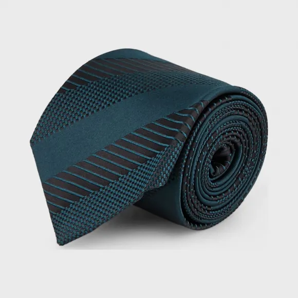 乔治阿玛尼/Giorgio Armani 斜条纹真丝领带 46657126bo