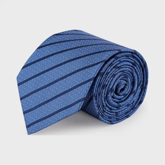 乔治阿玛尼/Giorgio Armani 斜条纹真丝领带 46658891pl