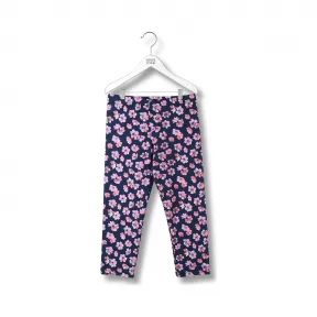 阿玛尼/Armani Junior  花卉印纹针织贴腿裤  36913769FK