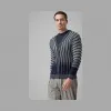 乔治阿玛尼/Giorgio Armani 起伏波纹正反面针织开衫 39949801ak