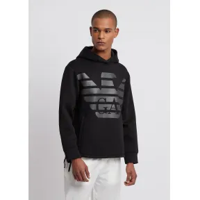 安普里奥·阿玛尼/Emporio Armani R-EA-MIX 轻便防水服面料连帽卫衣 12302500af