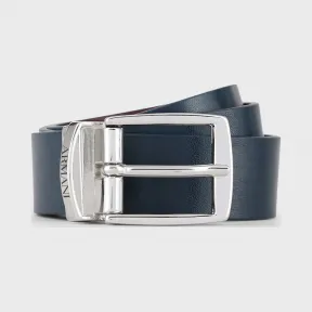 安普里奥·阿玛尼/Emporio Armani 标识搭扣正反两用腰带 46660305cr