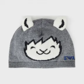 安普里奥·阿玛尼/Emporio Armani 耳朵羊驼毛帽 46665410ga