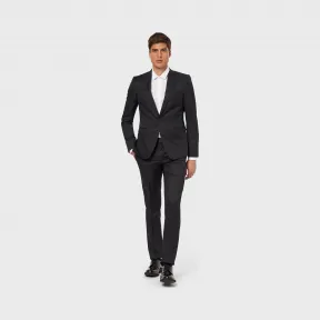 安普里奥·阿玛尼/Emporio Armani 优质羊毛面料微型图案单排扣西装套装 49502268er