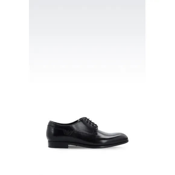 安普里奥·阿玛尼/Emporio Armani 牛皮德比鞋 44849282PE