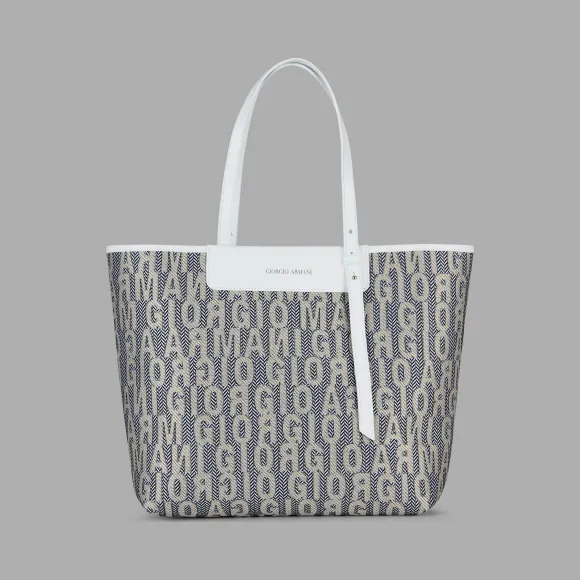 乔治阿玛尼/Giorgio Armani 品牌字母购物包 45445330qk