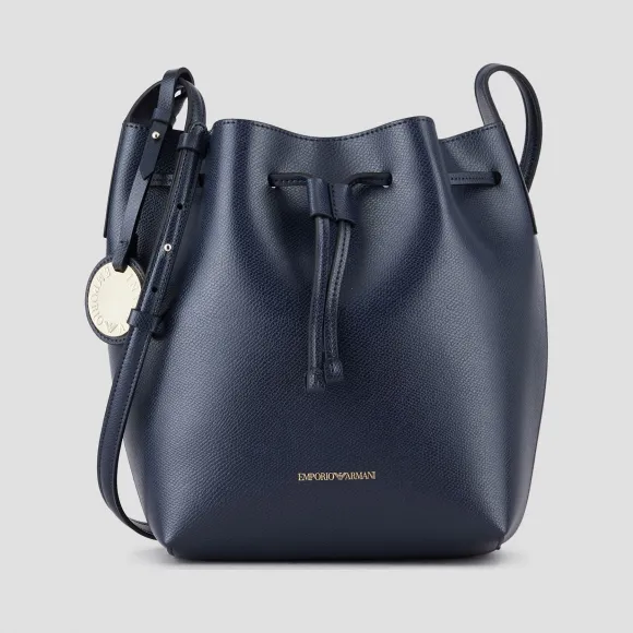 安普里奥·阿玛尼/Emporio Armani 人造革水桶包 45449101qt