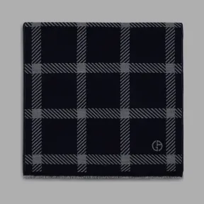 乔治阿玛尼/Giorgio Armani 提花针织大号方形图案围巾 46603847ej