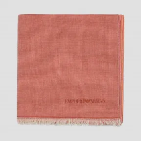 安普里奥·阿玛尼/Emporio Armani 渐变色莫代尔棉披肩 46624330lo